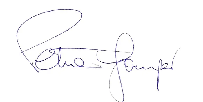 Unterschrift Petra Gamper